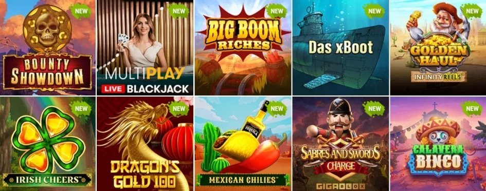 Neue Spiele BobCasino