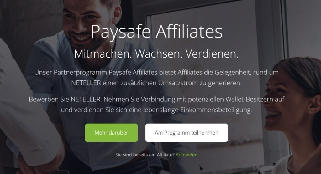 Paysafe Affiliates Neteller