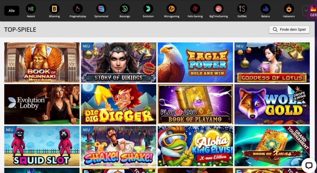 Playamo 36 Casino Site