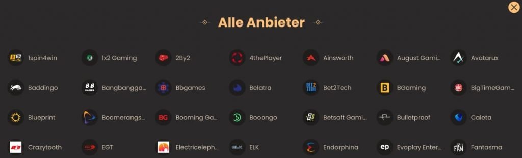 Alle Anbieter in National Casino National Casino Software