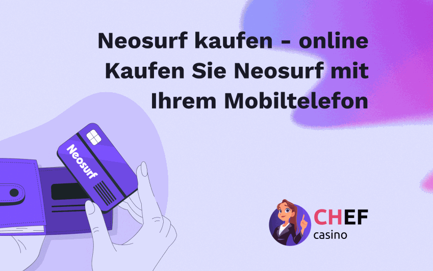 Neosurf kaufen – online Kaufen Sie Neosurf mit Ihrem Mobiltelefon